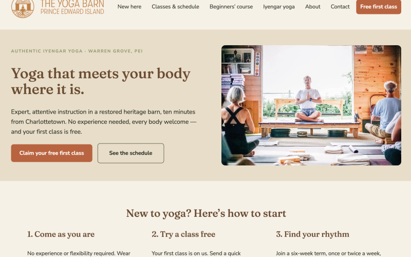 The Yoga Barn PEI